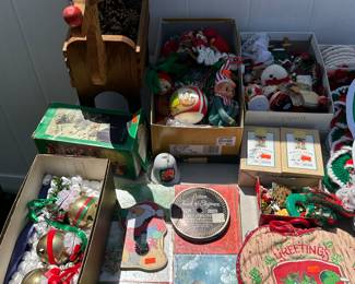 Christmas ornaments and more