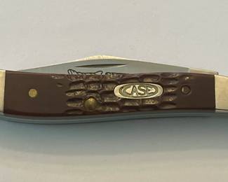 CASE 6220 POCKET KNIFE - CHESTNUT BROWN - “SETTLERS LIFE”