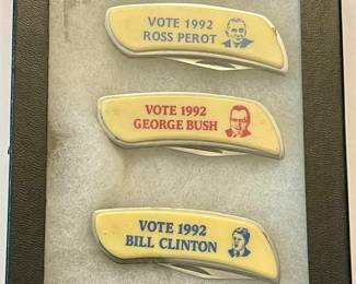 SET/3 1992 PRESIDENTIAL ELECTION KNIVES