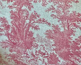 WAVERLY FABRIC UPHOLSTERED ARM CHAIRS