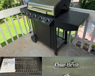 Used Char-Broil Propane Gas Grill