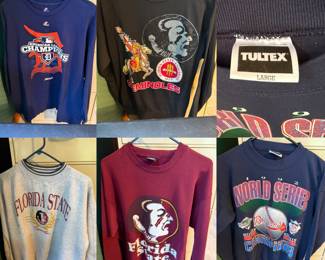1992 Braves World Series Sweatshirt
Florida State Seminoles Sweatshirts