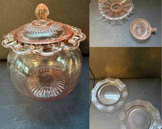Pink Depression Glass