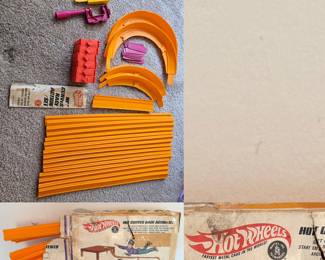 Vintage 60’s Hot Wheels-Hot Curves Race Action Set