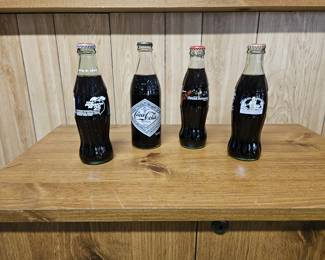 Collectible Coke Bottles 25-35 years old