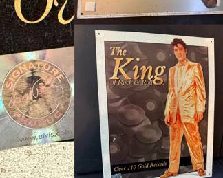 1999 USA Elvis Metal Sign