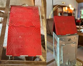 Vintage Top Alpine Equipment Japan Camping Light Folding Lantern