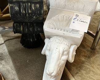 Set of Corbels
