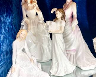 Lot of 4 Royal Doulton Porcelain Figurines