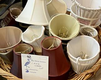 Lot of Small Chandelier/Sconces Sized Shades