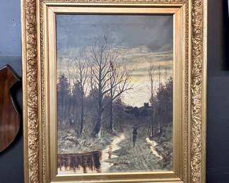 AS-IS Signed Oil On Canvas