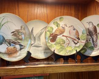 Birds of a Feather Lot by Haviland, Limoges, France (limited edition plates)