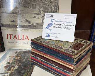 Vintage Italian Cities travel books