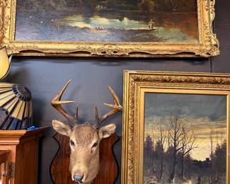 Antique Oil on Canvas