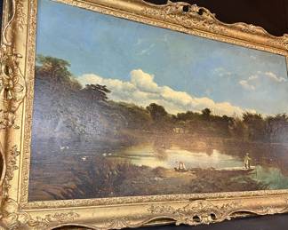 Antique Oil on Canvas