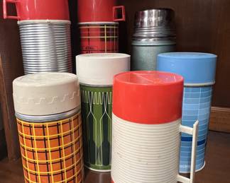 Vintage Thermos Bottles