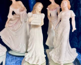 Lot of 4 Royal Doulton Porcelain Figurines