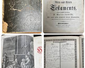 Antique Family Bible