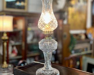 Waterford Hurricane Lamp