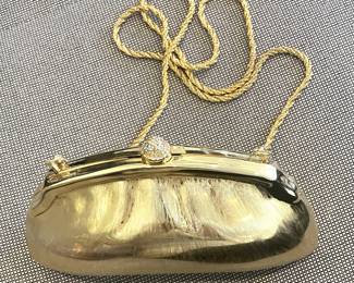 Warborg, Italy
gold metal purse