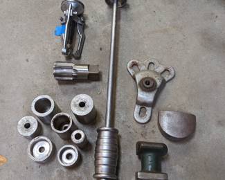 MISC. LATHE, AXLE PULLER, SLIDE HAMMER, DENT SMOOTHERS, ETC.