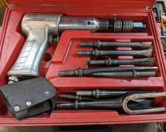 SNAP ON PNEUMATIC DRILL SET