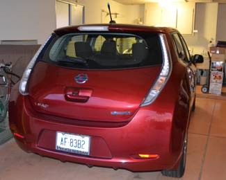 2014 Nissan Leaf Car with 28,589 miles. Please keep in mind the batteries are 11 years old. You will get around 70 miles on a full charge. The car rides great and it is clean and in great condition. It has blue tooth and the dashboard is digital. It appears you only need a 110V outlet to charge the car. The plug and charger come with the car. We have the title signed and ready to transfer. The VIN # is 1N4AZ0CP7EC335786.