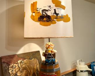 Blatz Beer Lamp