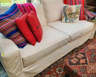 Sleep sofa by Pottery Barn