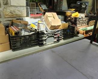 Tools, light fixtures...