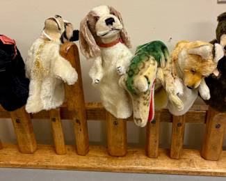 Steiff Germany Mohair Puppets