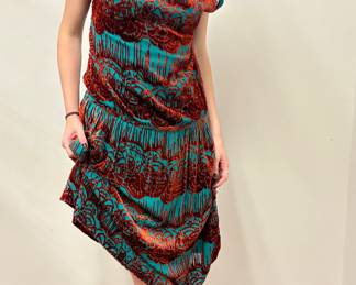 1920"s Silk Dress on Backwards maybe!!!!