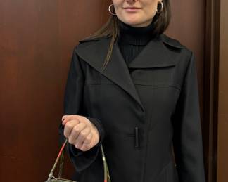 Vivian Westwood Bag and Agnona Jacket
