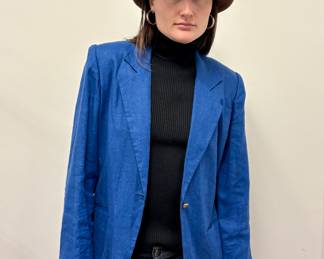 Ungaro linen blazer