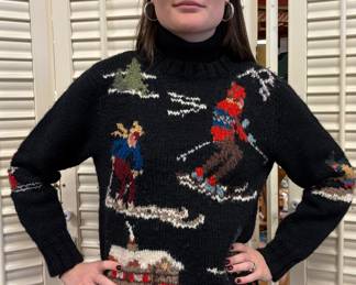 Classic Vintage Ralph Lauren Hand Knit Sweater