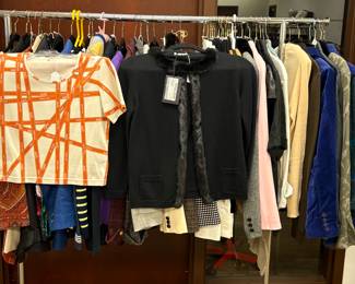Rack of High End Designers Hermes... ( Not the Armani Rack)