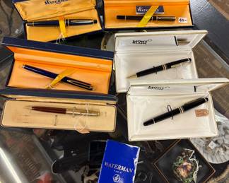 A peek at some of our pens