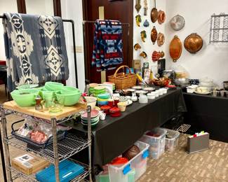 Ralph Lauren Blankets, Assorted Kitchen Wares