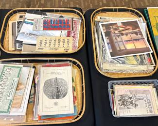 LOTS OF PAPER EPHEMERA