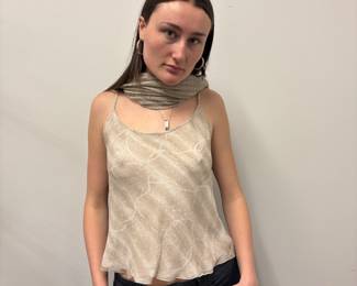 Armani Silk Camisole and Wrap