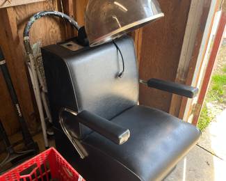 Salon drying chair