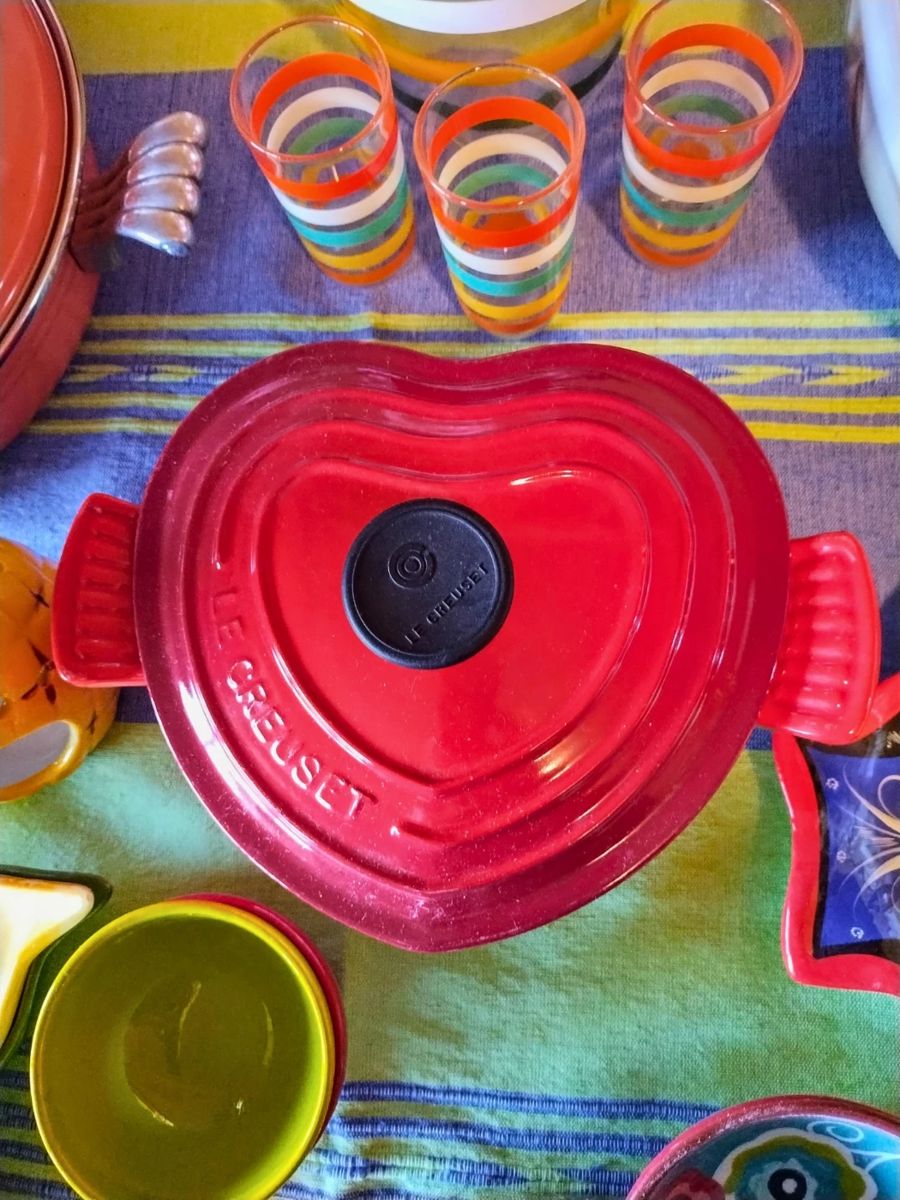 Le Creuset Heart Enameled Pot