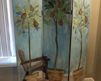 Hand-painted Screen