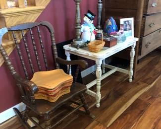 More Longaberger Baskets, Childs Antique Rocker