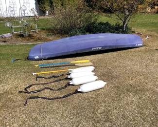 Mohawk Canoe ! Oars & Boat Fenders