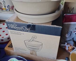 Plenty of Pampered Chef, NEW IN BOXES