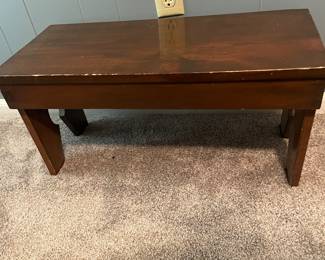 Vintage Wood Bench