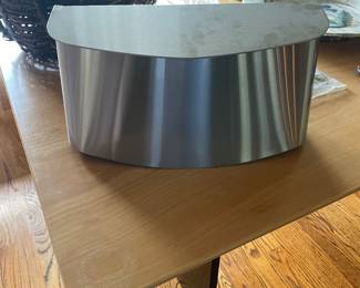 Brushed Metal Envelope Mailbox