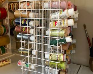 Rotating Rack of Paint