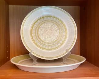 Franciscan Earthenware Hacienda Green Dishware Set